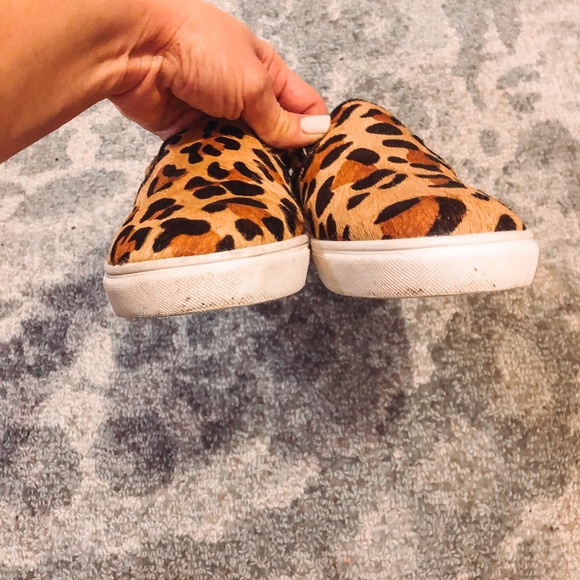 Steve Madden Calf Hair Slip Ons Size 7 - Picture 4 of 4